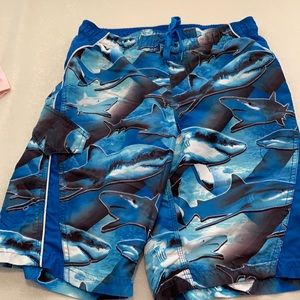 Hang Ten Blue Shark Swim Trunks